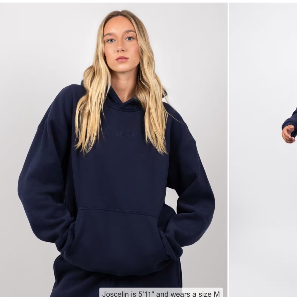 Navy Blue Women's Hoodie